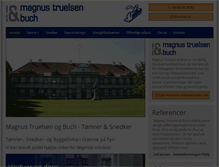 Tablet Screenshot of magnus-truelsen.dk